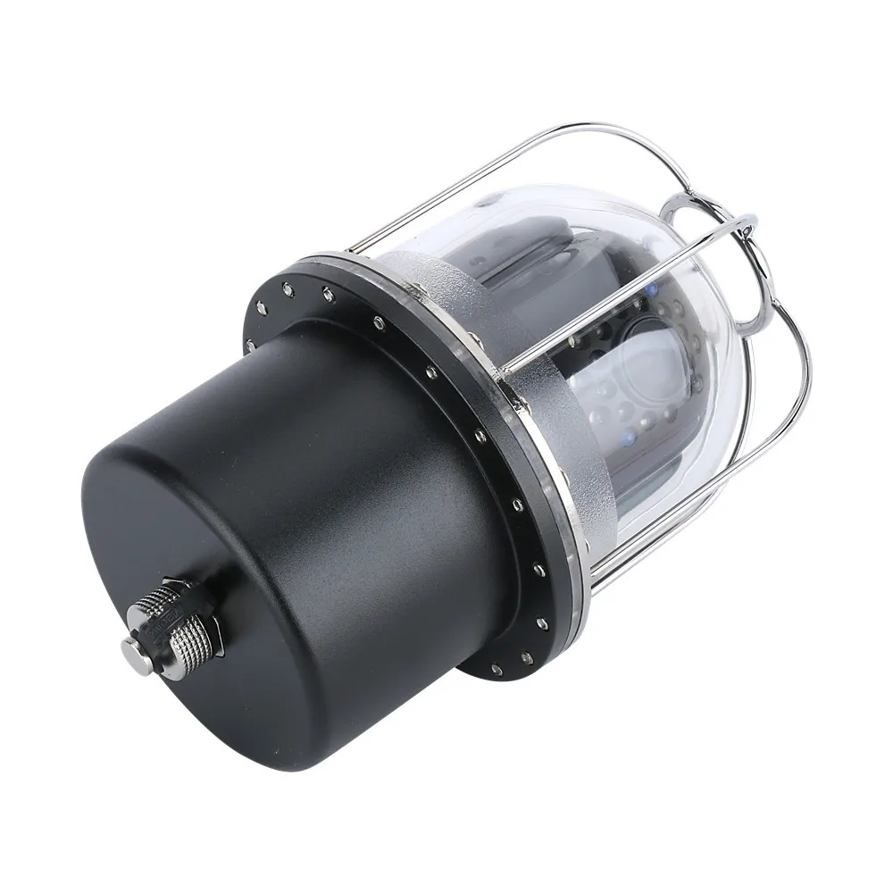 Grabador DVR de 9 pulgadas para pesca subacuática, cámara de vídeo, buscador de peces, impermeable IP68, 20 LED, cámara giratoria de 100 grados, 20m/50m/360 m - Imagen 4